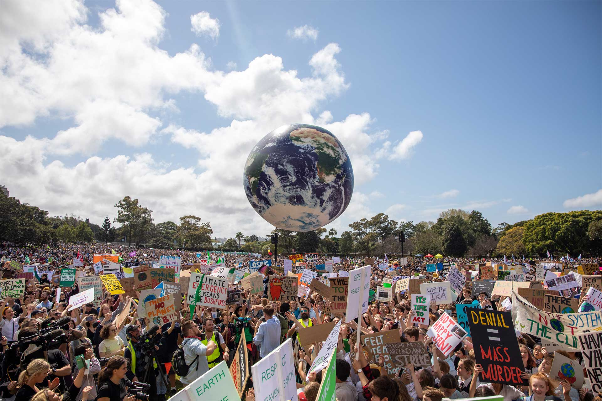 Global Climate Strikes 2019-09 / Australien: Sydney. Bild: cc Marcus Coblyn / Climate Strike