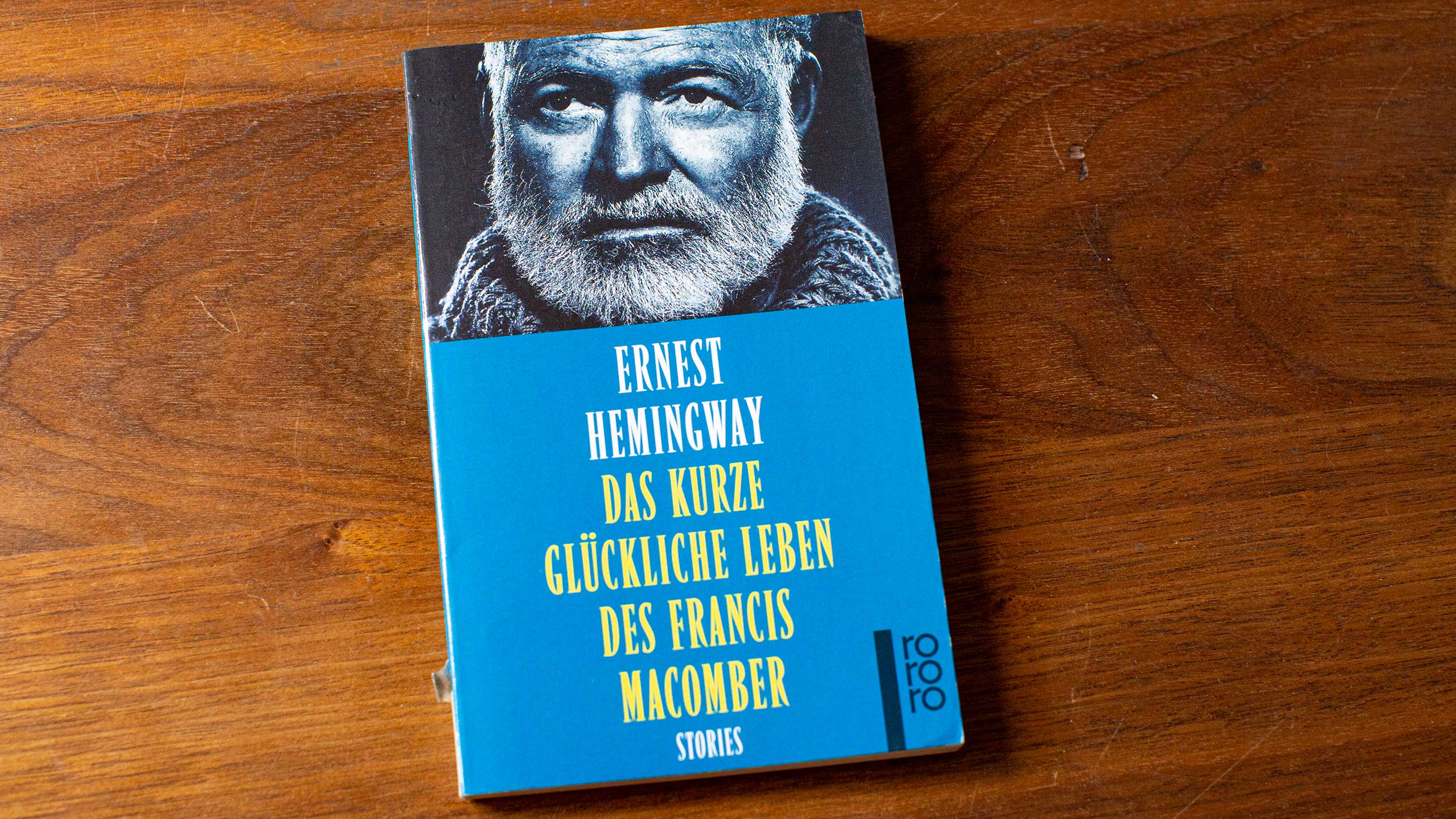 Schullektuere: 'Das kurze glückliche Leben des Francis Macomber' (Ernest Hemingway). Bild: cc Franziska Köppe | madiko