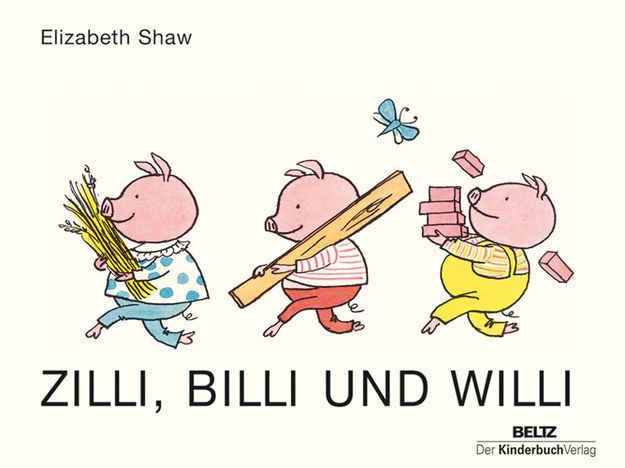 Schullektuere: Zilli, Billi und Willi (Elizabeth Shaw). Bild: copy Internetfund (Kleinanzeigen)